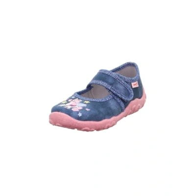 Abbildung von Superfit Bonny Hausschuh für Kinder, Größe: 32, Blau/pink Schuhe