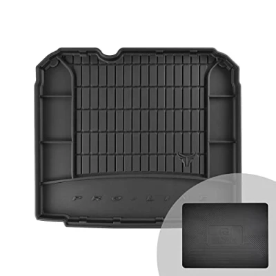 Abbildung von FROGUM ProLine 3D Gummimatte Exklusive Auto Kofferraummatte Kofferraumwanne für Audi Q3 I 2011 2018 Bequemer Organiser Die höchsten Kanten