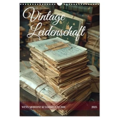 Abbildung von Vintage Leidenschaft (Wandkalender 2025 DIN A3 hoch), CALVENDO Monatskalender