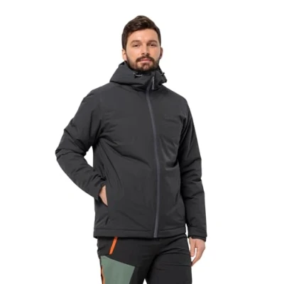 Abbildung von Jack Wolfskin Wisper INS Softshelljacke, Herren, Größe: Medium, Black