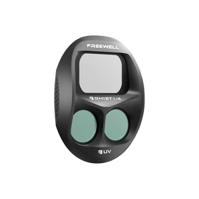 Abbildung von Freewell Glow Mist 1/4 Filter für DJI Mavic 4 Pro weicht Highlights auf und fügt kinematischen Glanz hinzu