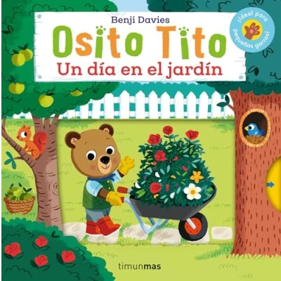 Abbildung von Osito Tito. Un día en el jardín