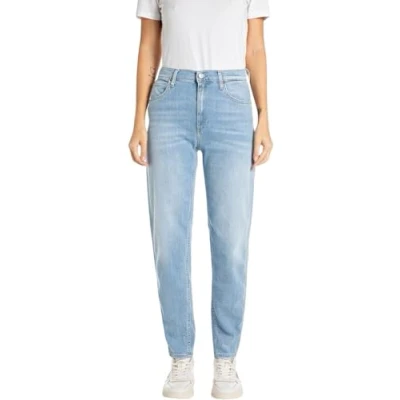 Abbildung von Replay Damen Jeans aus Comfort Denim, Blau (Light Blue 010), 32W / 28L