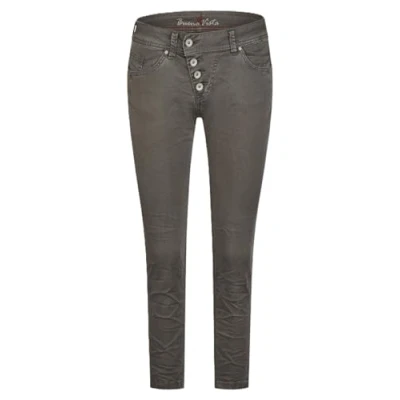Abbildung von BUENA VISTA Stretch Jeans MALIBU 7/8 granite 2407 B5122 4003.4579 Twill