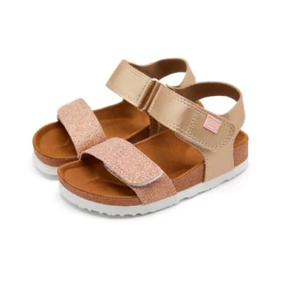 Abbildung von GIOSEPPO Jungen Mädchen Jabbeke Peeptoe Sandalen, Gold (Cobre Cobre), 26 EU