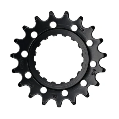 Abbildung von KMC Unisex Adult KB 19 E Bike Kettenblatt für Bosch GEN 2 Motoren, 1/2&quot; x 1/8&quot;, CrMo Stahl, Schwarz, Einheitsgröße
