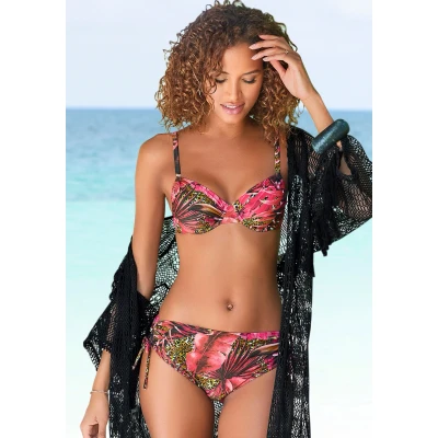 Abbildung von LASCANA Bügel Bikini, mit höher geschnittener Hose