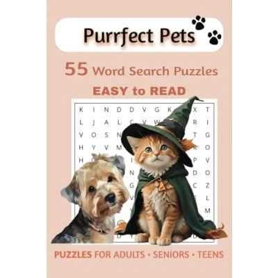 Abbildung von Purrfect Pets Word Search: 55 Engaging Puzzles Inspired by Cats, Dogs &amp; Other Beloved