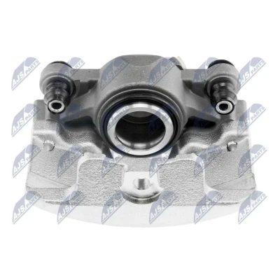 Abbildung von NTY HZP AU 002 Bremssattel Aluminium/Grauguss Vorderachse links, Vorderachse, links ohne Halterahmen AUDI: A4 B8 Avant, Limousine, A5 Coupe