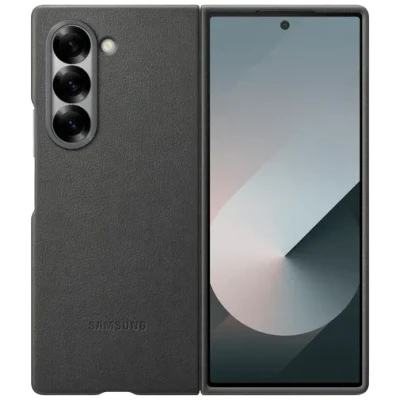 Abbildung von Samsung Galaxy Z Fold6 Backcover Kunstleder Grau
