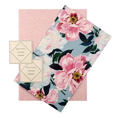 Abbildung von Hallmark Geschenkpapier und Anhänger für jeden Anlass, Blumen Konfetti Designs