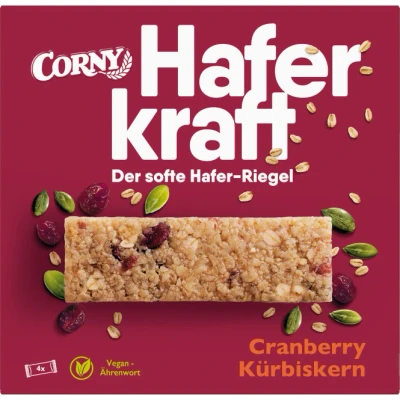 Abbildung von Corny Haferkraft Cranberry Kürbiskern 4ST 140G