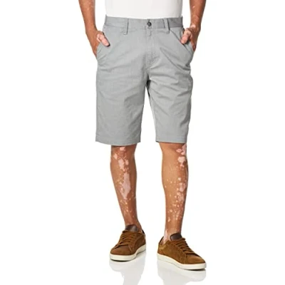 Abbildung von Volcom Herren Vmonty Stretch Chino Shorts, Meliert, Grau, 54 DE