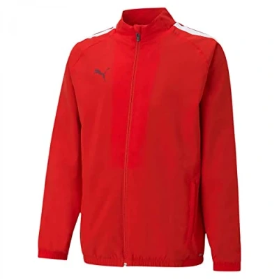 Abbildung von Puma Teamliga Sideline Vereinsmannschaften für Kinder, Größe: 164, Red, white