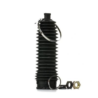 Abbildung von FEBI BILSTEIN 21603 Faltenbalgsatz, Lenkung Thermoplast Vorderachse links, rechts mit Muttern Schellen VOLVO: V70 2, I