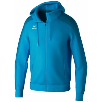 Abbildung von Erima Herren EVO STAR Trainingsjacke mit Kapuze (1032406), curacao/mykonos, S