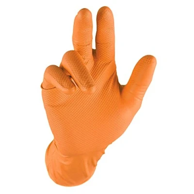 Abbildung von Grippaz qgr o XL Arbeitshandschuhe, Orange, XL, Stück von 50
