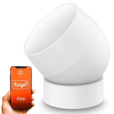 Abbildung von Extralink Bewegungsmelder Innen, Bewegungsmelder, Alexa, Google Home, ZigBee,Tuya App, ZigBee 360 Grad Einstellung, Pyroelektrischer Sensor, Erstellung von Szenarien, Präsenzmelder