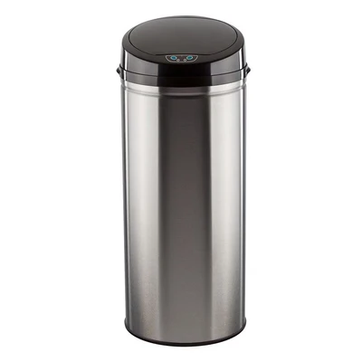 Abbildung von ECHTWERK Mülleimer &quot;INOX BRUSHED&quot;, 1 Behälter, Infrarot Sensor, Korpus aus Edelstahl, Fassungsvermögen 42 Liter