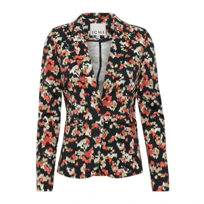 Abbildung von ICHI Ihkate BL Blazer, Damen, Größe: Medium, Total eclipse multi aop