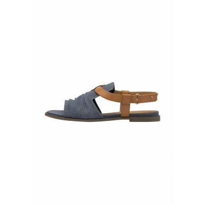 Abbildung von Tamaris Riemensandalette, Damen, Größe: 37, Blue Schuhe