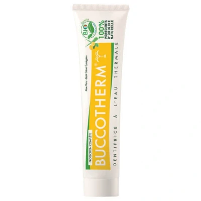Abbildung von Buccotherm Zahnpasta mit Thermalwasser Vollständiger Schutz Bio 75 ml