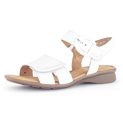 Abbildung von Gabor High Heel Sandalette, Damen, Größe: 38, Weiss Schuhe