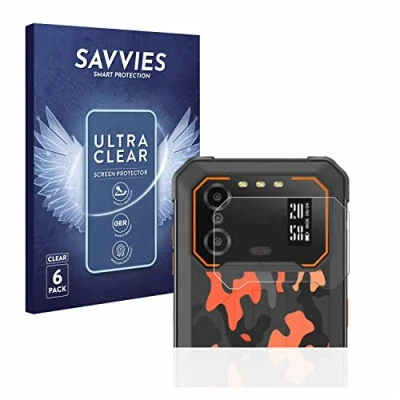 Abbildung von Savvies 6 Stück Schutzfolie für iiiF150 B1 Pro (NUR Kameraschutz) Displayschutz Folie Ultra Transparent