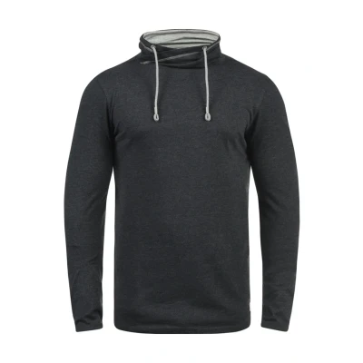 Abbildung von Blend Bhpallo Langarmshirt, Herren, Größe: Large, Charcoal