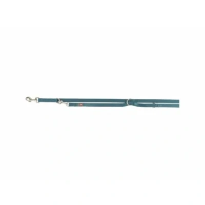 Abbildung von Trixie Hundeleine Premium verstellbar petrol blau