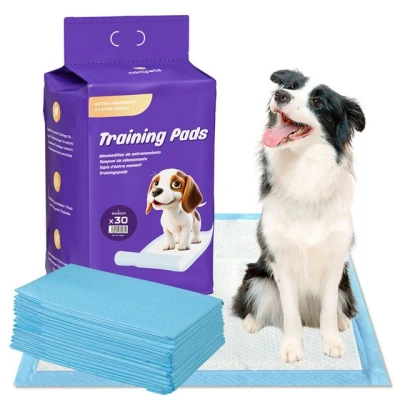 Abbildung von NANIPETS Hundematte Trainingspad für Hunde Welpenunterlagen, Superabsorbierendes &amp; Auslaufsichere Wickelunterlagen, 60 x cm Extra Große, Dicke Pet Pads, Packung mit 30
