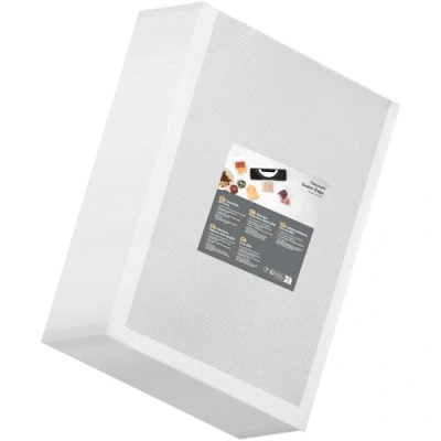 Abbildung von Vakuumierbeutel 100 Beutel 28x40cm, Profi Vakuumierfolie Vakuumbeutel für Vakuumierer &amp; Lebensmittel Lagerung Sous Vide Geeignet, Gefrierbeutel BPA frei Reißfest