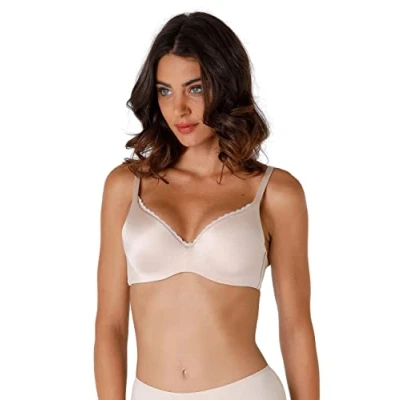 Abbildung von Lovable Damen 24 saat kaldırma Reggiseno con Ferretto Sfilabile, Beige (038 skin), 3 B / 34 EU