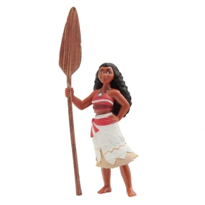 Abbildung von Bullyland 13185 Spielfigur Vaiana aus Walt Disney Vaiana, ca. 12,5 cm, detailgetreu, ideal als kleines Geschenk für Kinder ab 3 Jahren