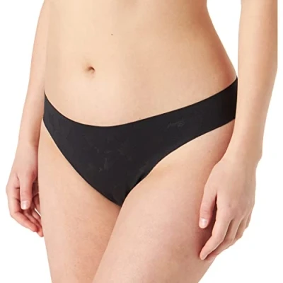 Abbildung von sloggi Damen ZERO Lace 2.0 Brazil Slip, Black, S