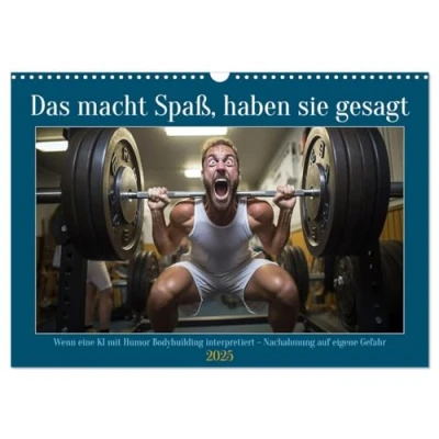 Abbildung von Das macht Spaß, haben sie gesagt (Wandkalender 2025 DIN A3 quer), CALVENDO Monatskalender