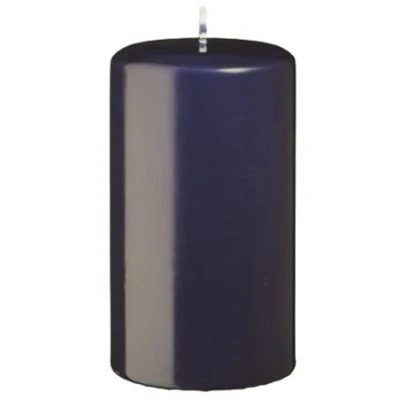 Abbildung von 4er Adventskerzen, Adventskranz Kerzen Set Dunkelblau 8 x 6 cm
