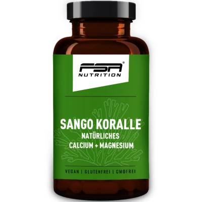Abbildung von FSA NUTRITION Sango Koralle natürliches Calcium + Magnesium 60 Kapseln