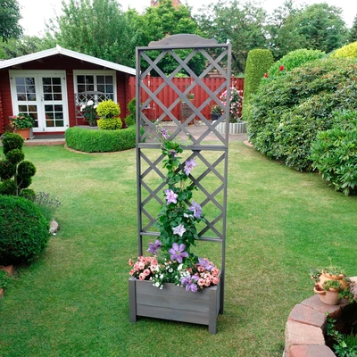 Abbildung von promadino Rankhilfe &quot;Botanica&quot;, Rankkasten, BxTxH: 69x32x210 cm
