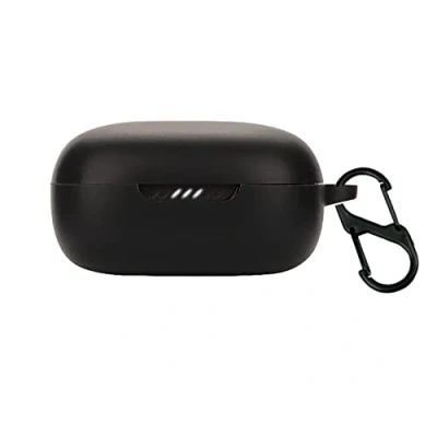 Abbildung von GIOPUEY Hülle Kompatibel mit JBL Live Pro 2 TWS, Silikon Stoßfeste Schutzhülle, Ultradünn Case Cover, Kein Geruch, Black