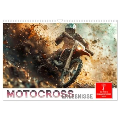 Abbildung von Motocross Erlebnisse (Wandkalender 2025 DIN A3 quer), CALVENDO Monatskalender