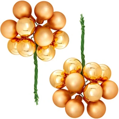Abbildung von WeRChristmas Kugel, Gold, 2,7 cm