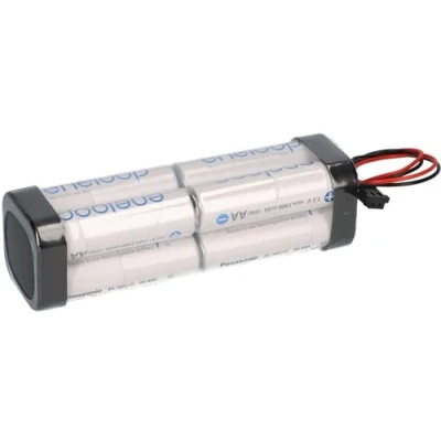 Abbildung von Hochleistungs Akkupack 9,6V / 2000mAh F2x2x2 passend für Graupner Zelle AA