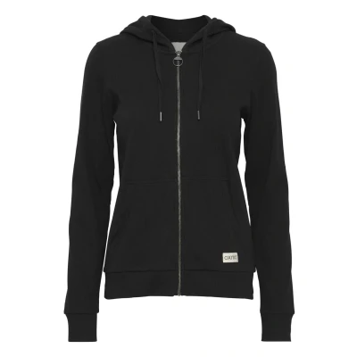 Abbildung von Oxmo Oxlova Sweatjacke, Damen, Größe: Large, Black