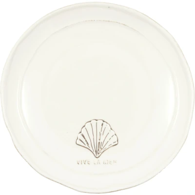 Abbildung von Greengate Vive la mer Frühstücksteller white 20cm