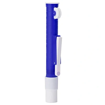 Abbildung von stonylab Pipettenpumpe, Pipettenpumpenset Pipette Zuhälter Pipettenfilter Pumpe für die Laborforschung, 2 ml, Blau