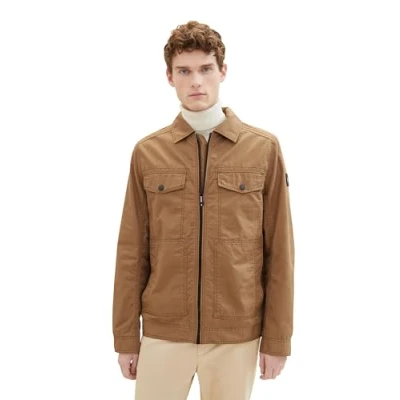 Abbildung von TOM Tailor Casual Outdoorjacke, Herren, Größe: XL, Otter brown