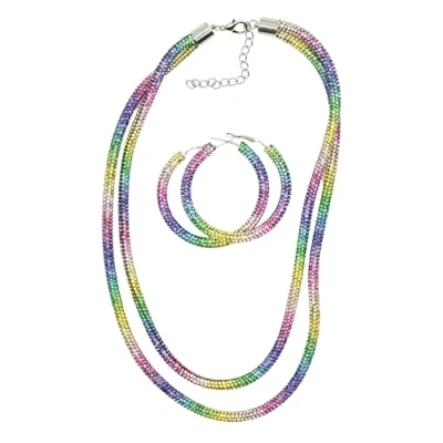 Abbildung von COLLEZIONE ALESSANDRO Schmuckset &quot;Rainbow&quot;