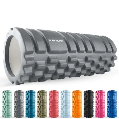 Abbildung von Tunturi Yoga Grid Foam Roller 33 cm grau
