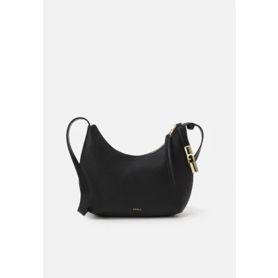 Abbildung von Furla Goccia Shoulder BAG Umhängetasche, Damen, Größe: One Size, Nero